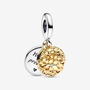 Pandora Two-Tone Daisy 2-in-1 Charm
